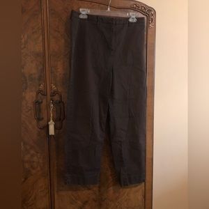 Jones New York Chocolate brown trousers pants size 10